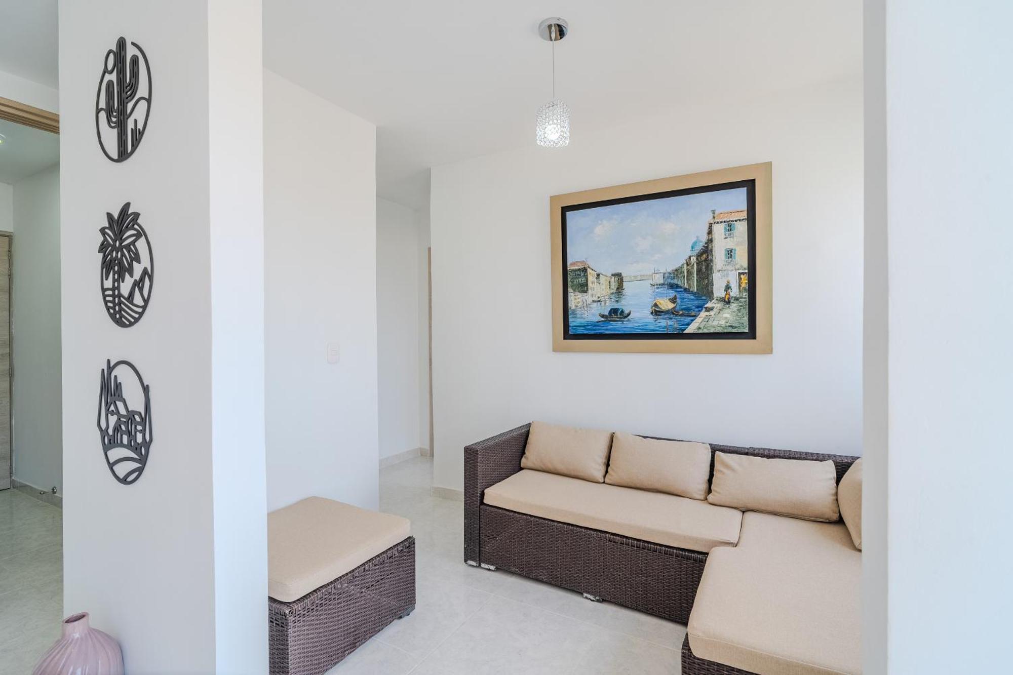 Apartamento De 2 En