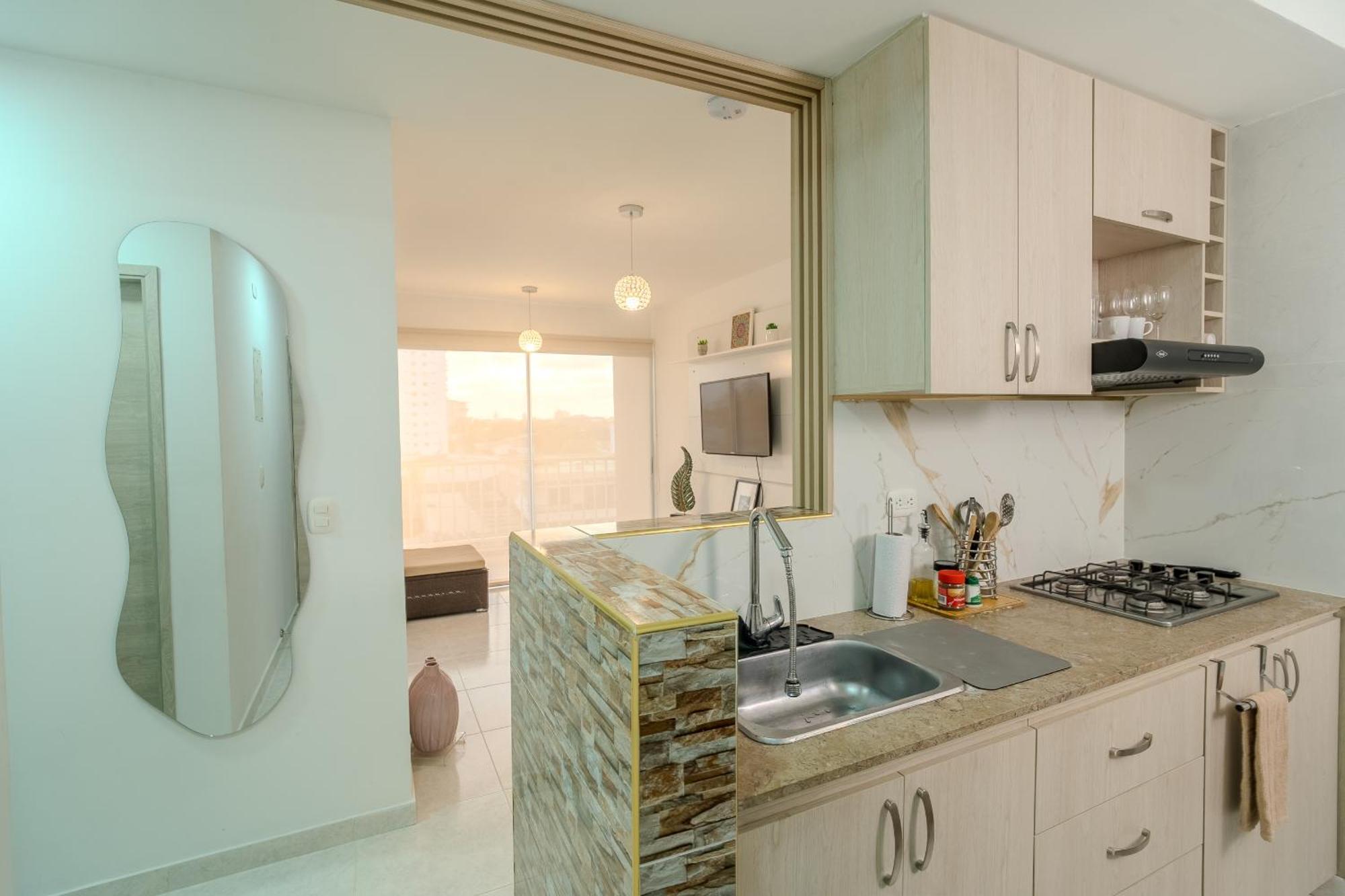 Apartamento De 2 En