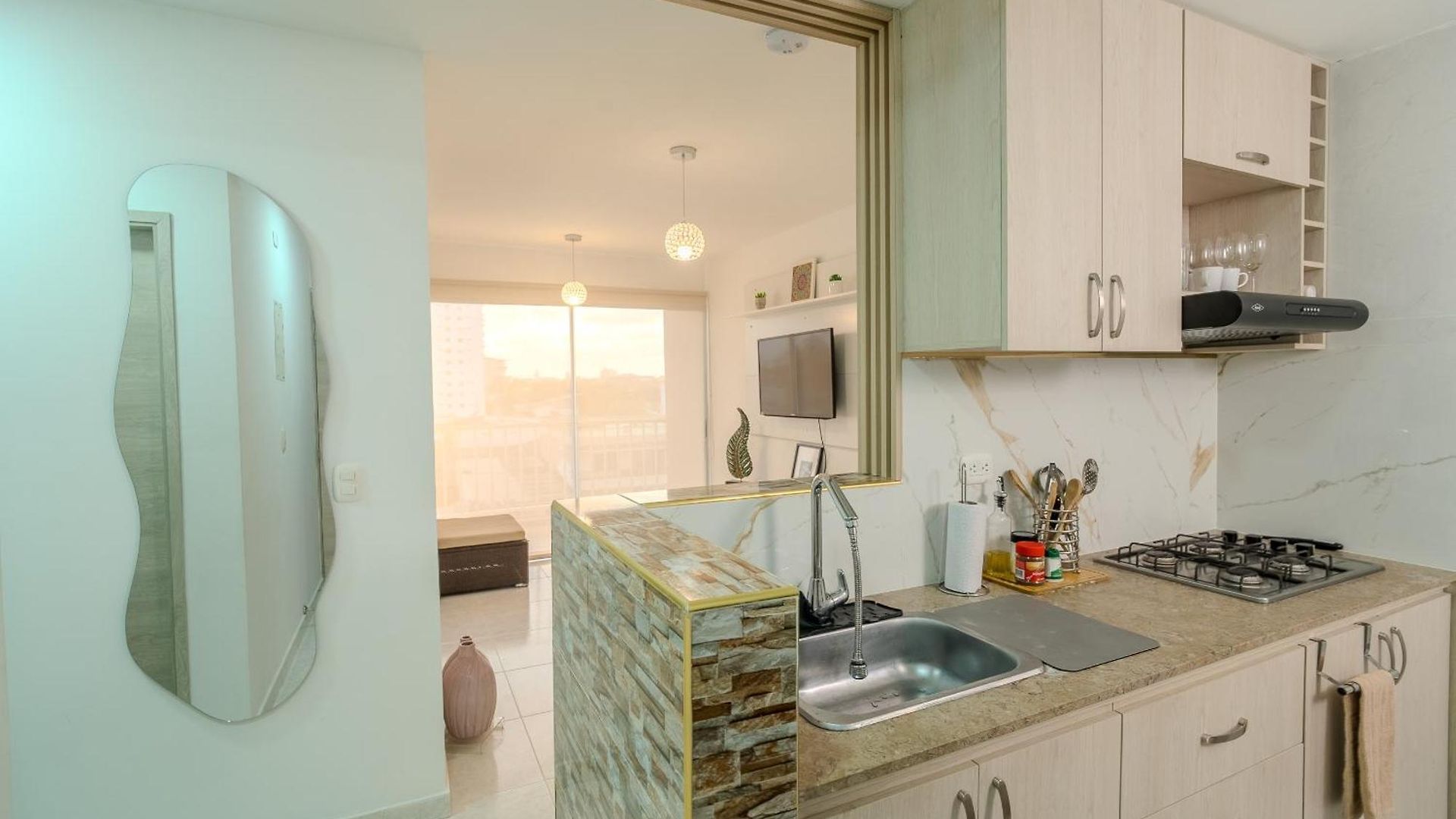 Apartamento De 2 En